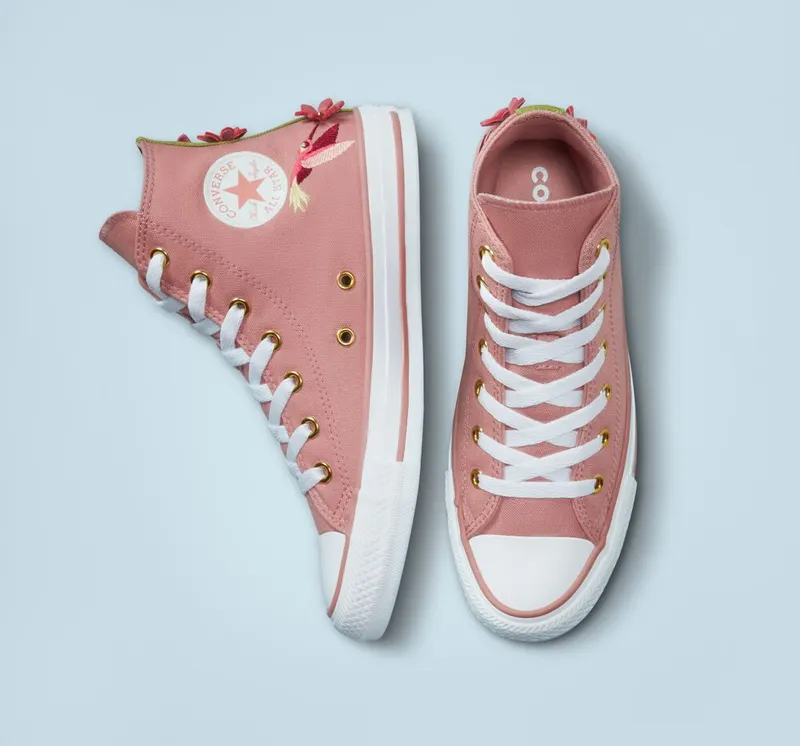 Converse Chuck Taylor All Star 3D Blooms & Hummingbirds Rust Pink/madder Pink