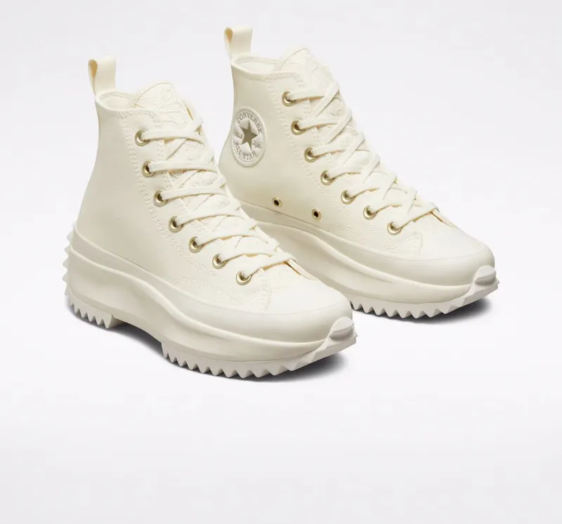 Converse Run Star Hike Lace Egret/vintage White/goud