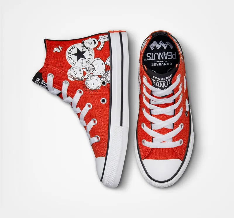 Converse Converse x Peanuts Chuck Taylor All Star Signal Red/zwart/wit