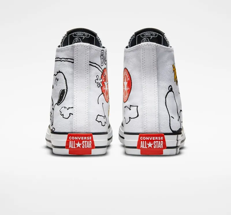 Converse Converse x Peanuts Chuck Taylor All Star Wit/zwart/signal Red