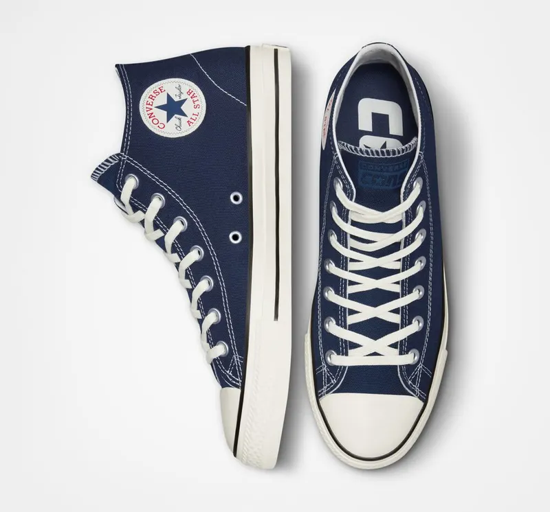 Converse Chuck Taylor All Star Pro Canvas Midnight Navy/zwart/egret