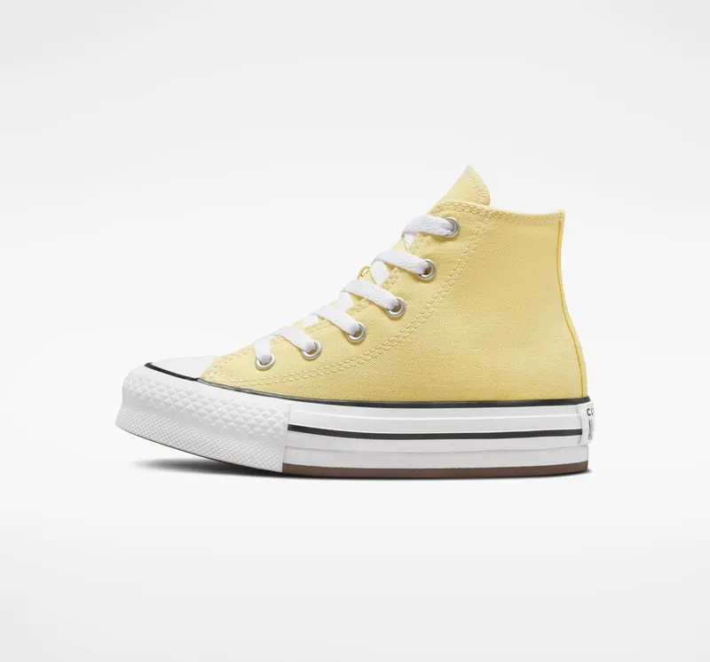 Converse Chuck Taylor All Star Lift Platform Soft Sunshine/wit/zwart