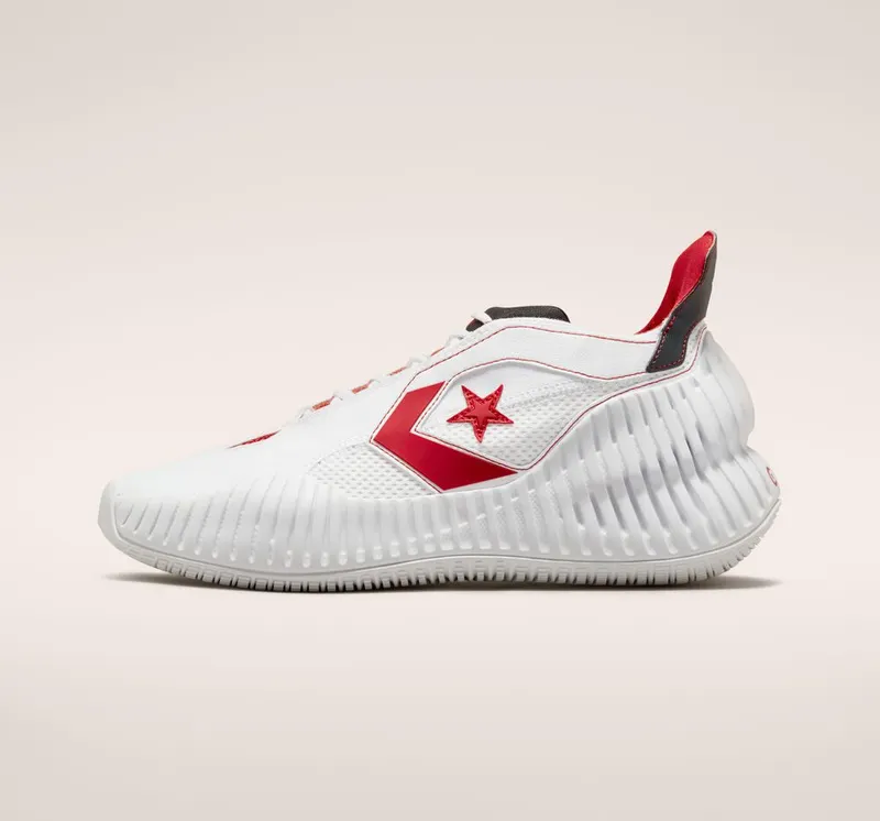 Converse All Star BB Prototype CX Wit/university Red/zwart