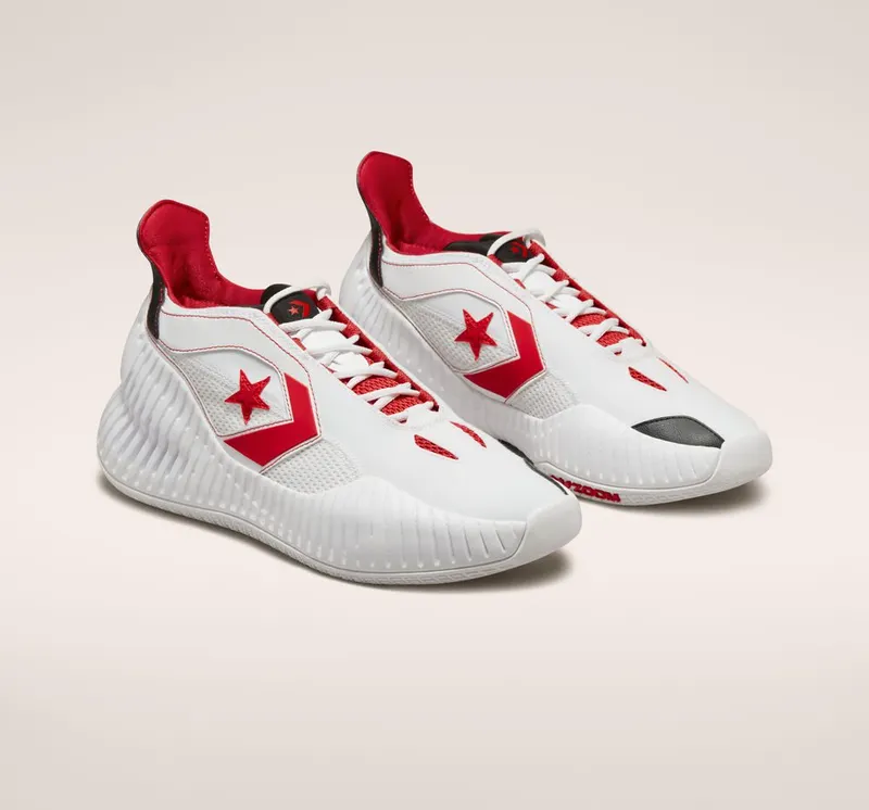 Converse All Star BB Prototype CX Wit/university Red/zwart