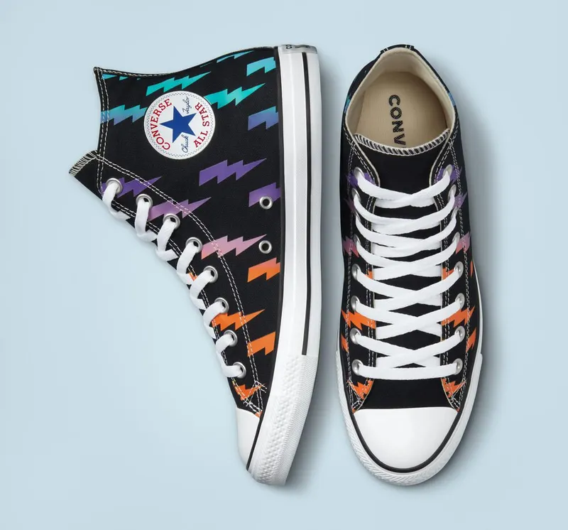 Converse Chuck Taylor All Star Archive Prints Zwart/baltic Blue/washed Teal