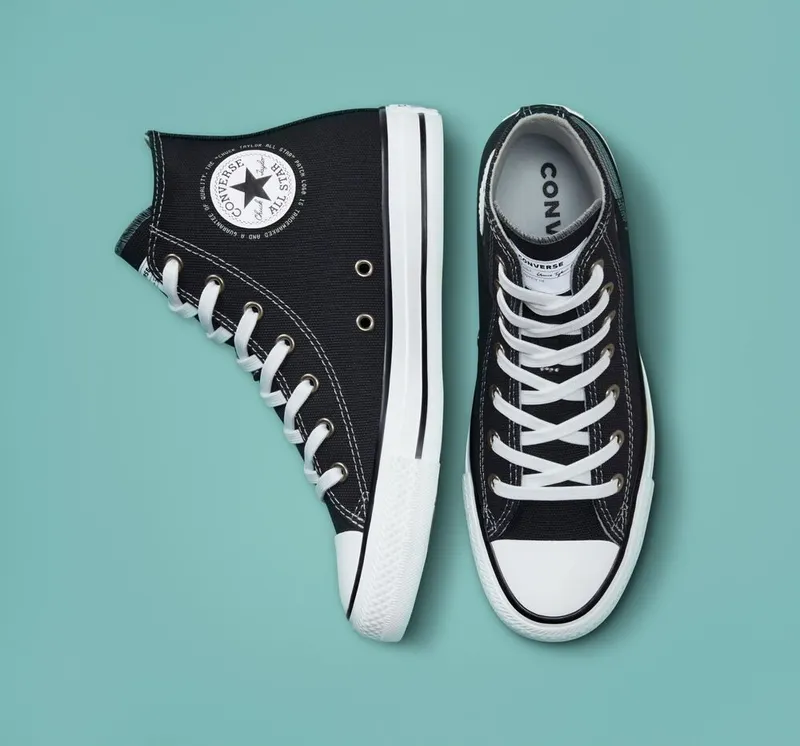 Converse Chuck Taylor All Star Global Patch Dk Smoke Grey/wit/zwart