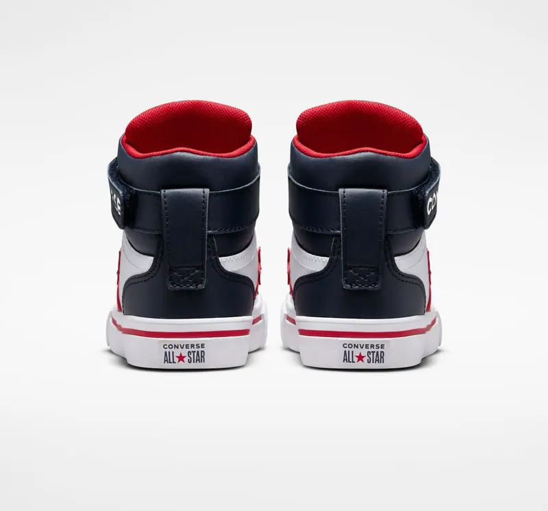 Converse Pro Blaze Strap Wit/obsidian/rood