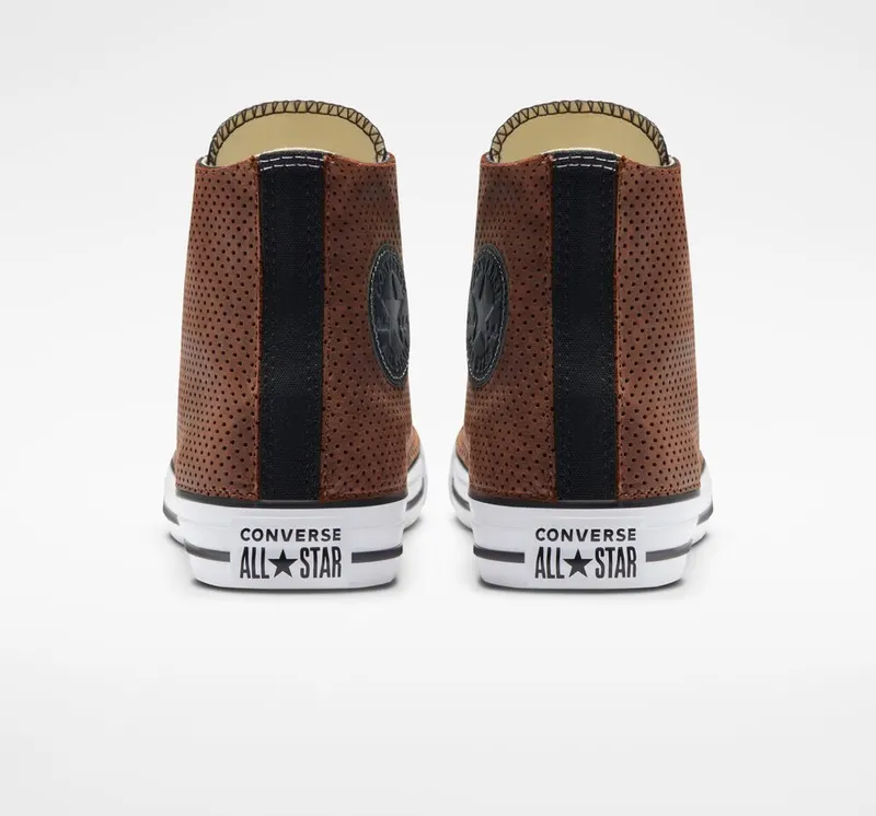 Converse Chuck Taylor All Star Vintage Leather Brown Perf Leather