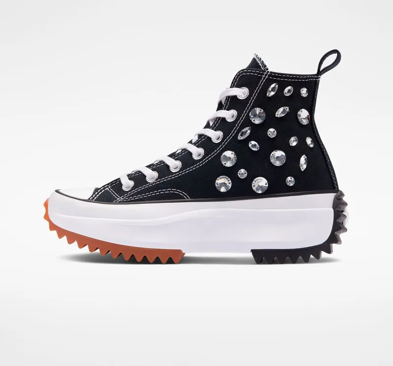 Converse Run Star Hike Platform Gems Black Gems