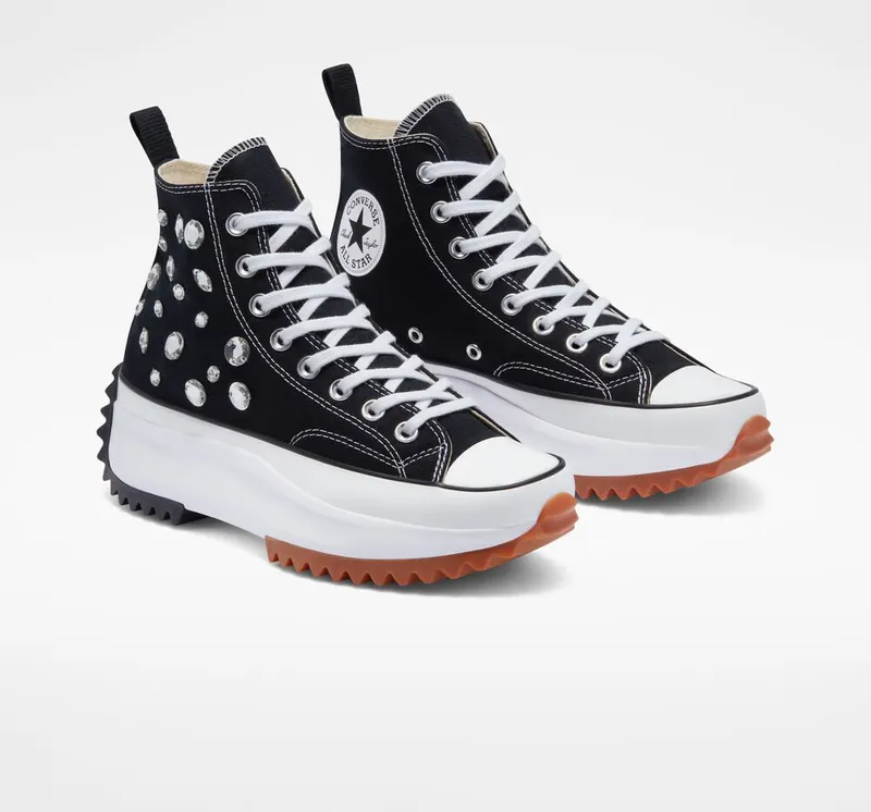 Converse Run Star Hike Platform Gems Black Gems