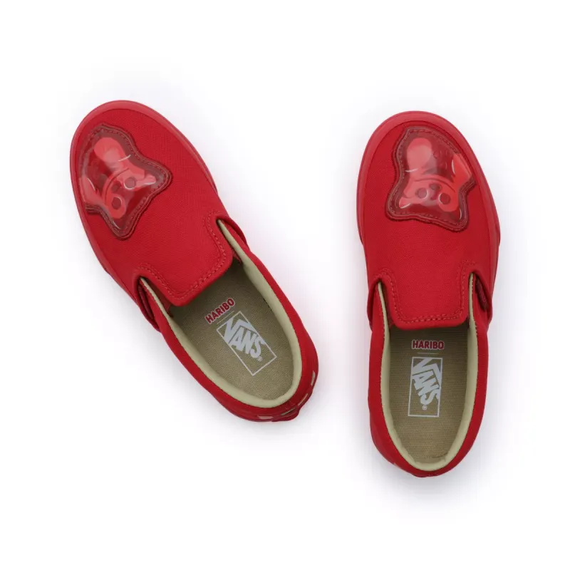 VANS Vans X Haribo Classic Slip-on Kinderschoenen Rood (VN0009R7RED)