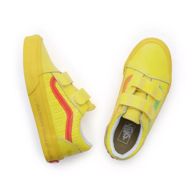 VANS Vans X Haribo Old Skool Kinderschoenen Met Klittenband Geel (VN0A38HDBK2)
