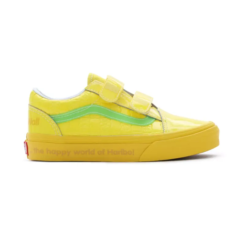 VANS Vans X Haribo Old Skool Kinderschoenen Met Klittenband Geel (VN0A38HDBK2)