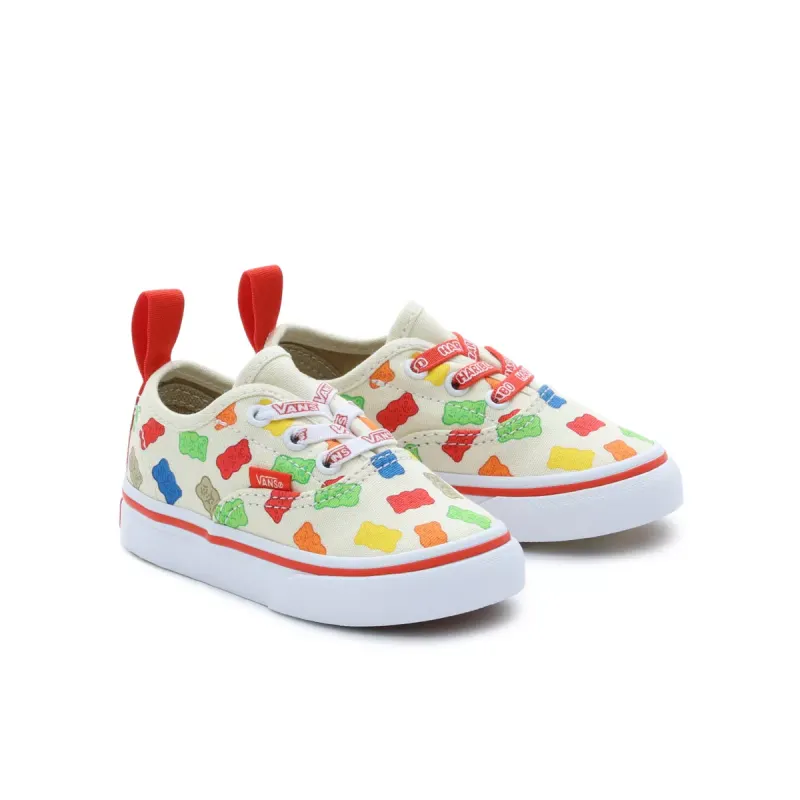 VANS Vans X Haribo Authentic Met Elastische Veters Voor Peuters Wit (VN0A4BUYYF9)