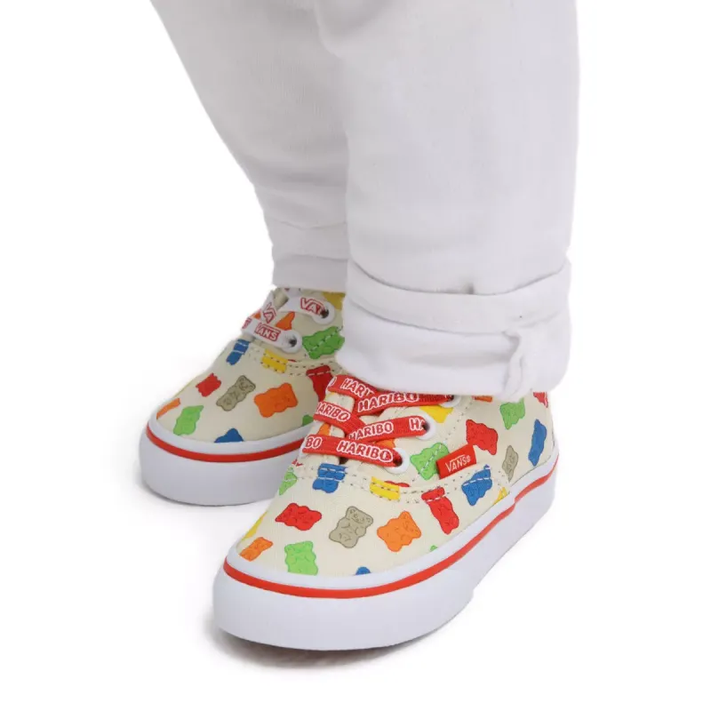 VANS Vans X Haribo Authentic Met Elastische Veters Voor Peuters Wit (VN0A4BUYYF9)