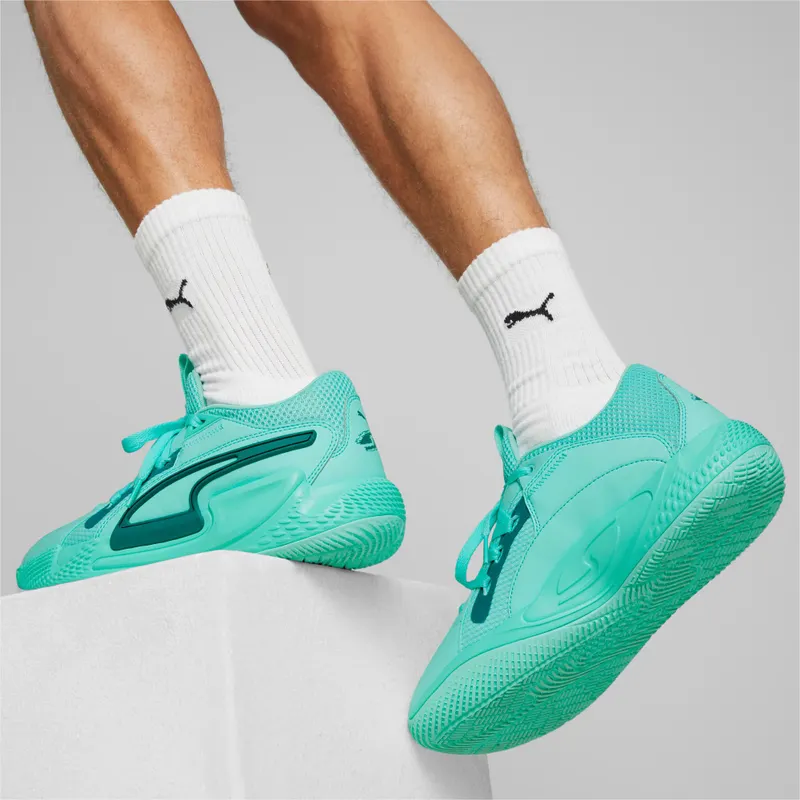 Puma Court Rider Chaos Slash basketbalschoenen Groen (378052-04)