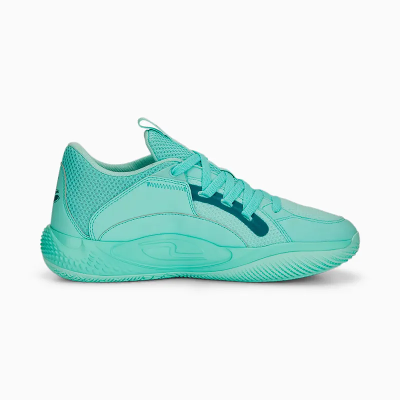 Puma Court Rider Chaos Slash basketbalschoenen Groen (378052-04)
