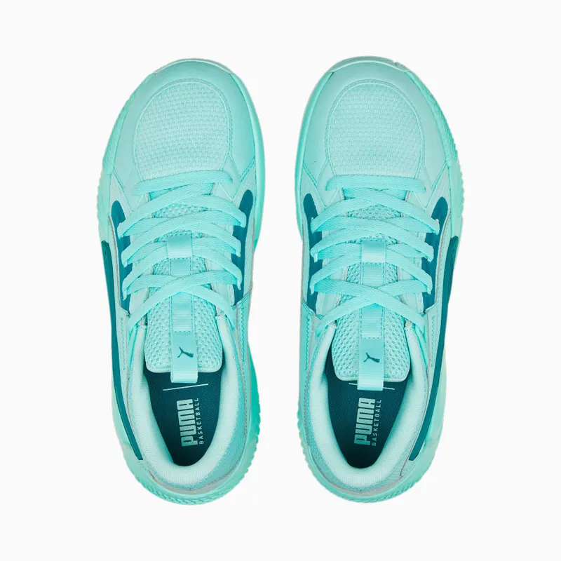 Puma Court Rider Chaos Slash basketbalschoenen Groen (378052-04)