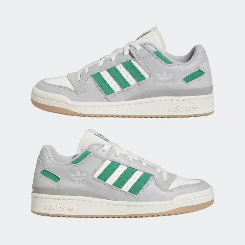 adidas Forum Low Classic Grey Two / Court Green / Off White (FZ6274)