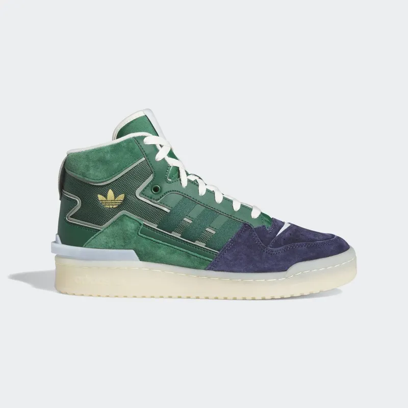 adidas Forum Exhibit Mid Shadow Navy / Team Dark Green / Team Coll Burgundy 2 (FZ6278)