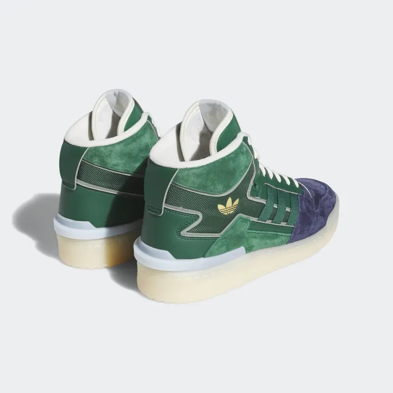 adidas Forum Exhibit Mid Shadow Navy / Team Dark Green / Team Coll Burgundy 2 (FZ6278)