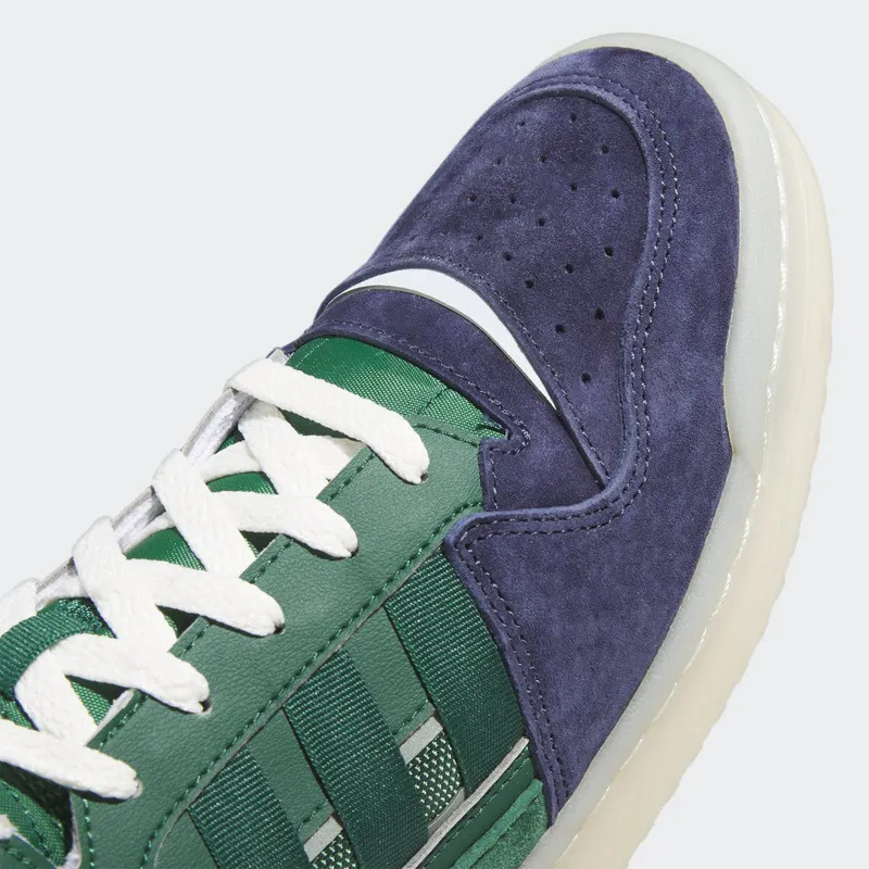 adidas Forum Exhibit Mid Shadow Navy / Team Dark Green / Team Coll Burgundy 2 (FZ6278)