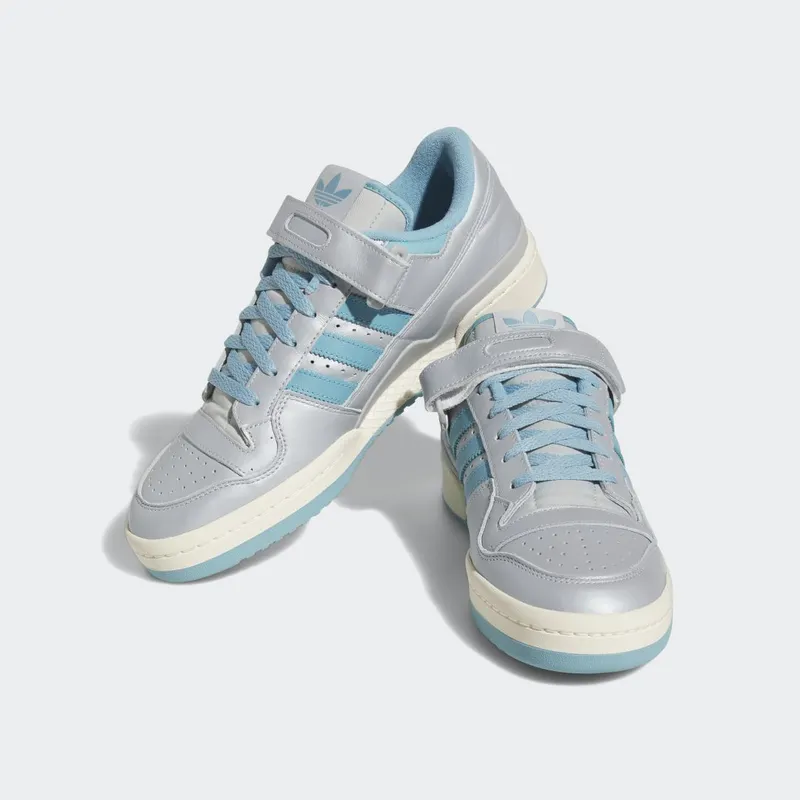 adidas Forum 84 Low Silver Metallic / Preloved Blue / Grey Two (FZ6294)