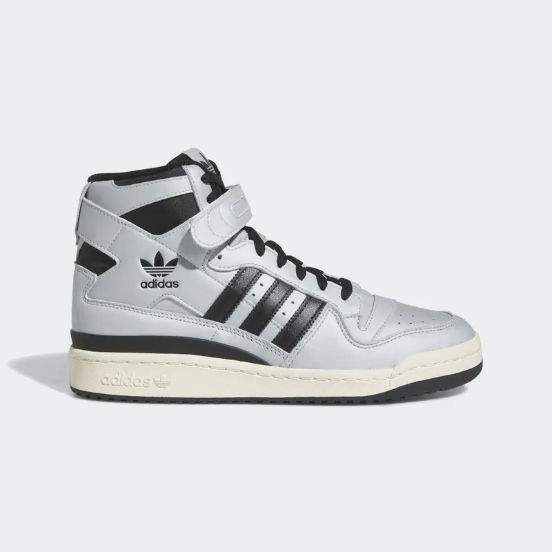 adidas Forum 84 High Silver Metallic / Core Black / Grey Two (FZ6302)