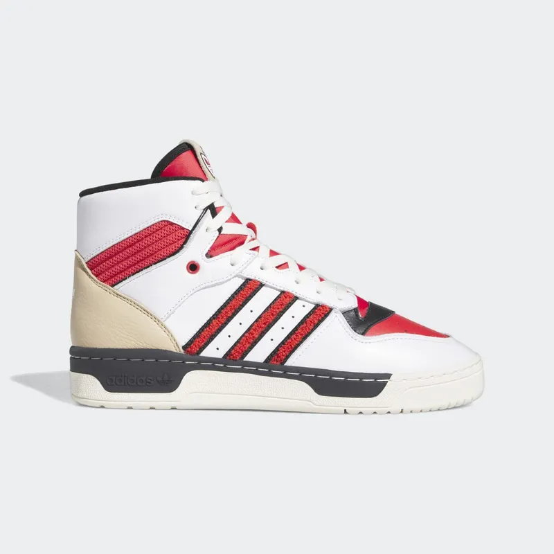 adidas Rivalry High Cloud White / Glory Red / Core Black (FZ6332)
