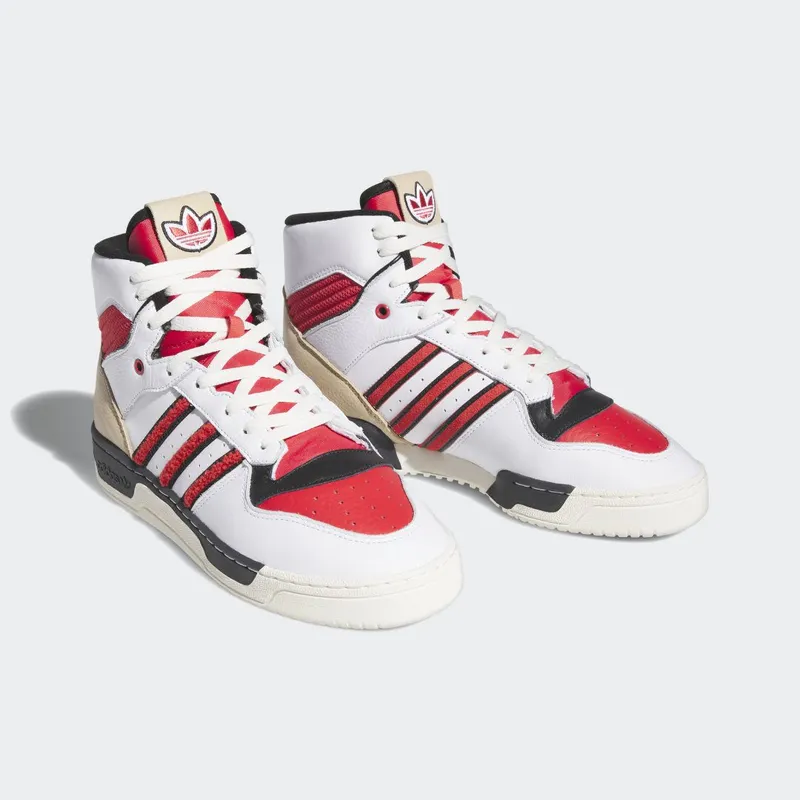 adidas Rivalry High Cloud White / Glory Red / Core Black (FZ6332)