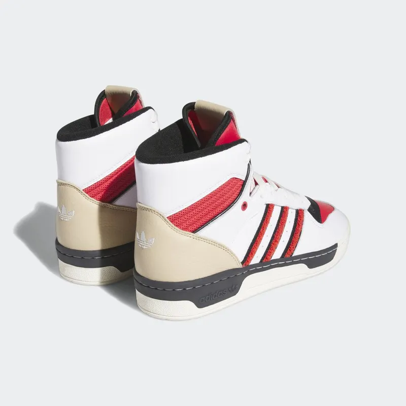 adidas Rivalry High Cloud White / Glory Red / Core Black (FZ6332)