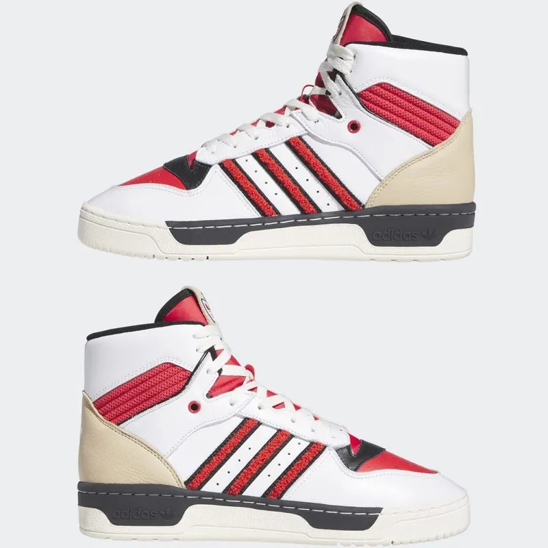 adidas Rivalry High Cloud White / Glory Red / Core Black (FZ6332)
