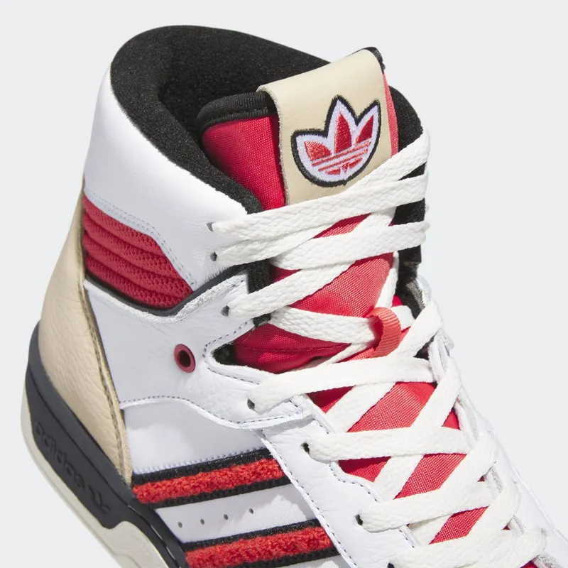 adidas Rivalry High Cloud White / Glory Red / Core Black (FZ6332)