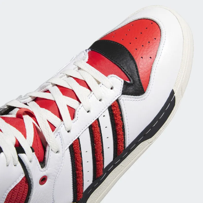 adidas Rivalry High Cloud White / Glory Red / Core Black (FZ6332)