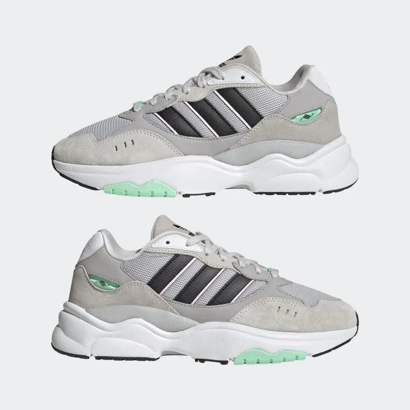 adidas Retropy F90 Light Solid Grey / Core Black / True Pink (FZ6602)