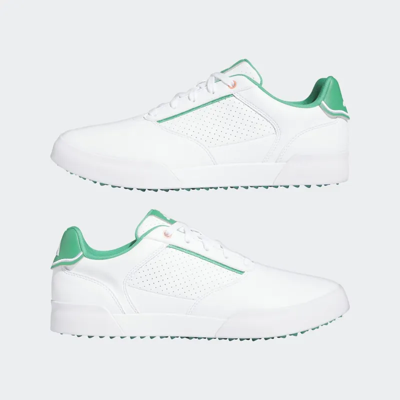 adidas Retrocross Spikeless Golfschoenen Cloud White / Court Green / Cloud White (GV6912)