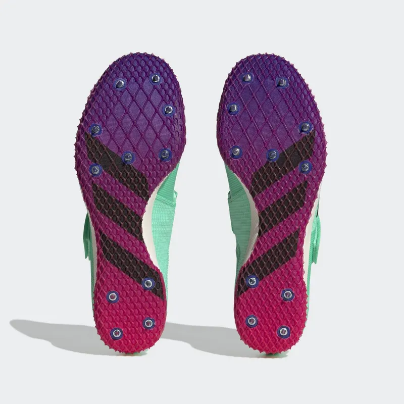adidas Adizero Hoogspringschoenen Pulse Mint / Core Black / Lucid Blue (GV9074)