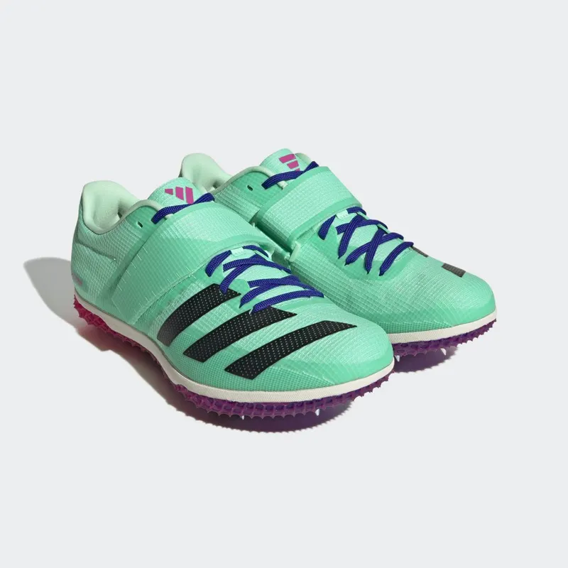 adidas Adizero Hoogspringschoenen Pulse Mint / Core Black / Lucid Blue (GV9074)