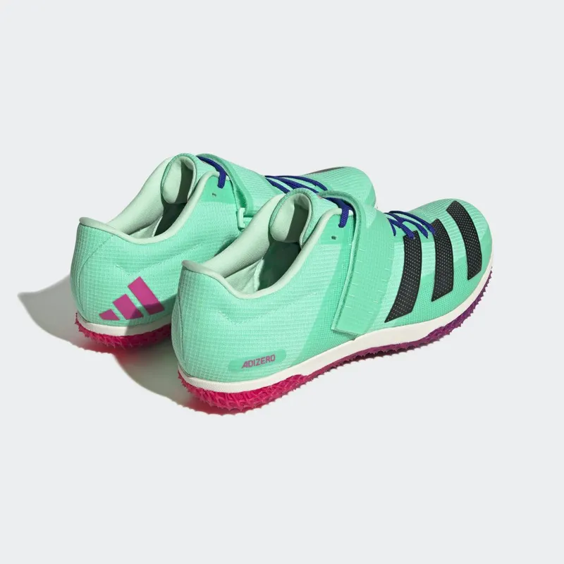 adidas Adizero Hoogspringschoenen Pulse Mint / Core Black / Lucid Blue (GV9074)
