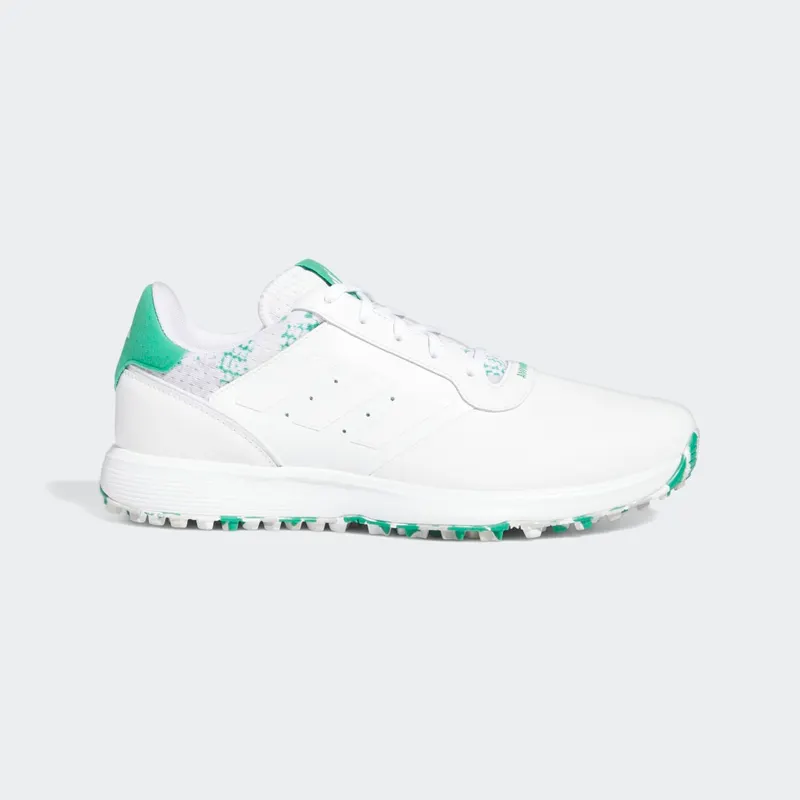 adidas S2G SL Golfschoenen Cloud White / Cloud White / Court Green (GV9422)