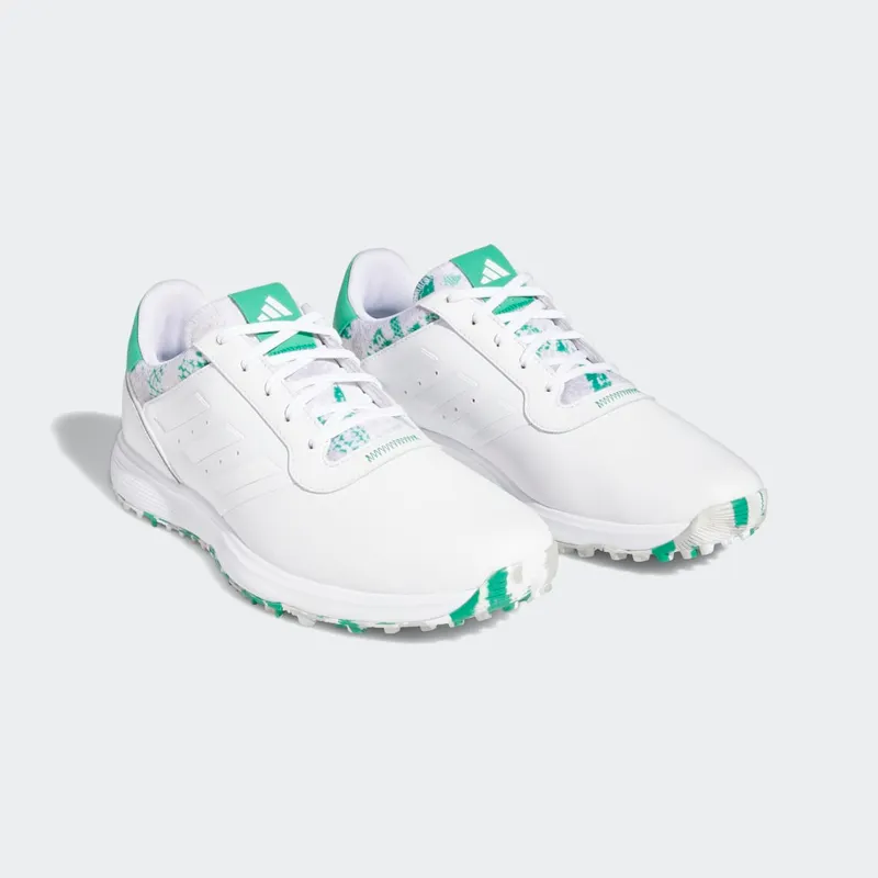 adidas S2G SL Golfschoenen Cloud White / Cloud White / Court Green (GV9422)