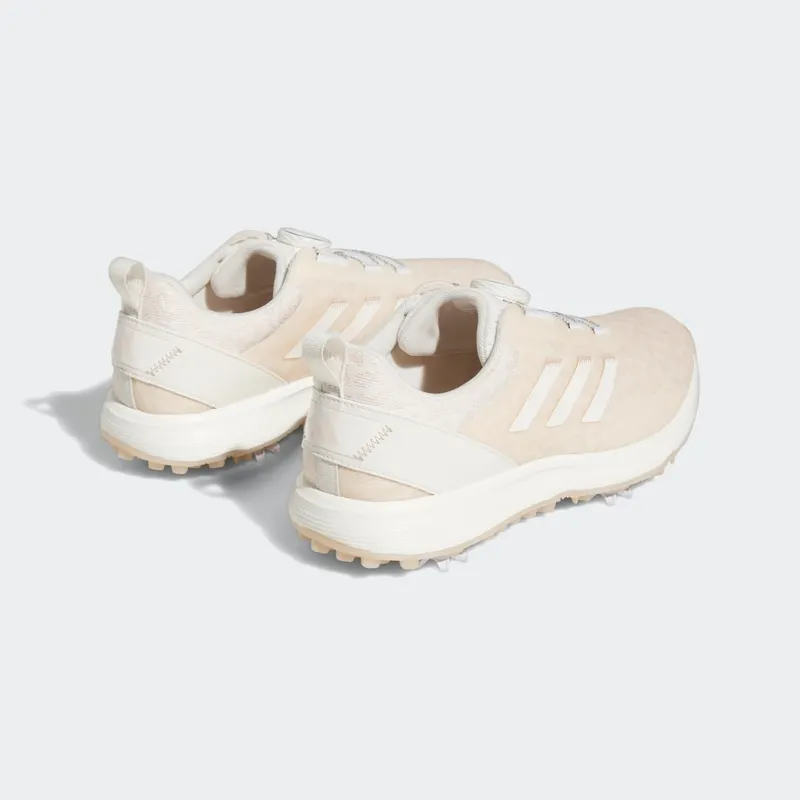 adidas S2G BOA Golfschoenen Chalk White / Chalk White / Wonder Quartz (GV9435)