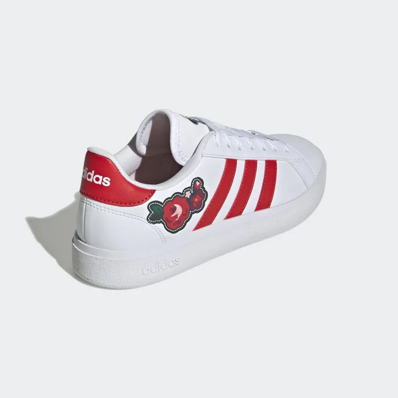 adidas GRAND COURT BASE 2.0 Cloud White / Vivid Red / Vivid Red (GV9550)