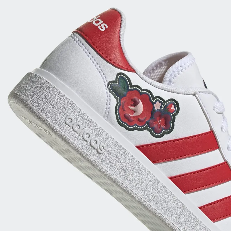adidas GRAND COURT BASE 2.0 Cloud White / Vivid Red / Vivid Red (GV9550)