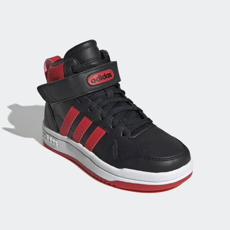 adidas POSTMOVE MID K Core Black / Vivid Red / Cloud White (GW0460)