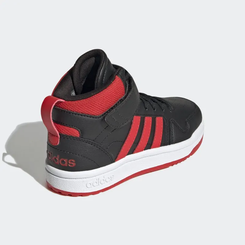 adidas POSTMOVE MID K Core Black / Vivid Red / Cloud White (GW0460)