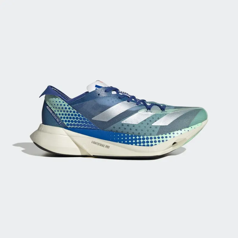 adidas Adizero Adios Pro 3 Pulse Mint / Zero Metalic / Royal Blue (GW7260)