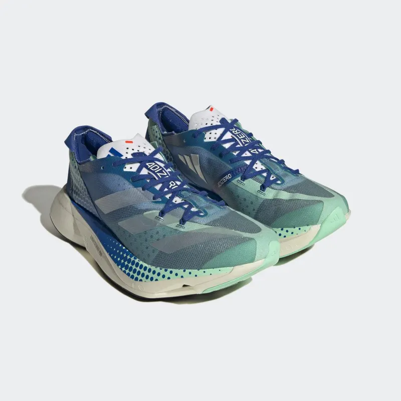 adidas Adizero Adios Pro 3 Pulse Mint / Zero Metalic / Royal Blue (GW7260)
