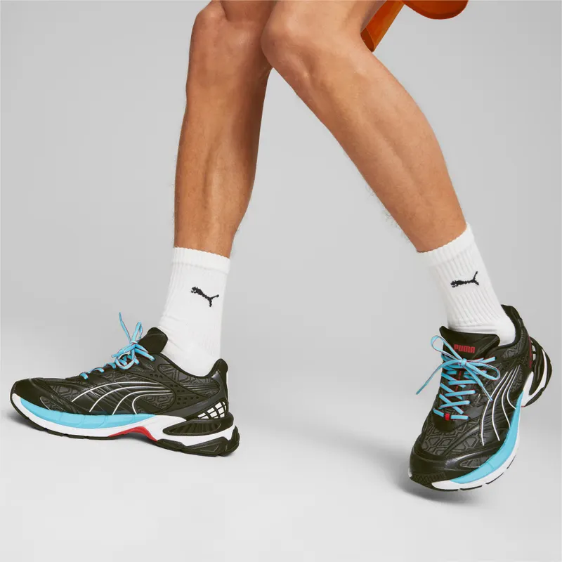 Puma Luxe Sport Velophasis Zwart/Blauw (390537-01)