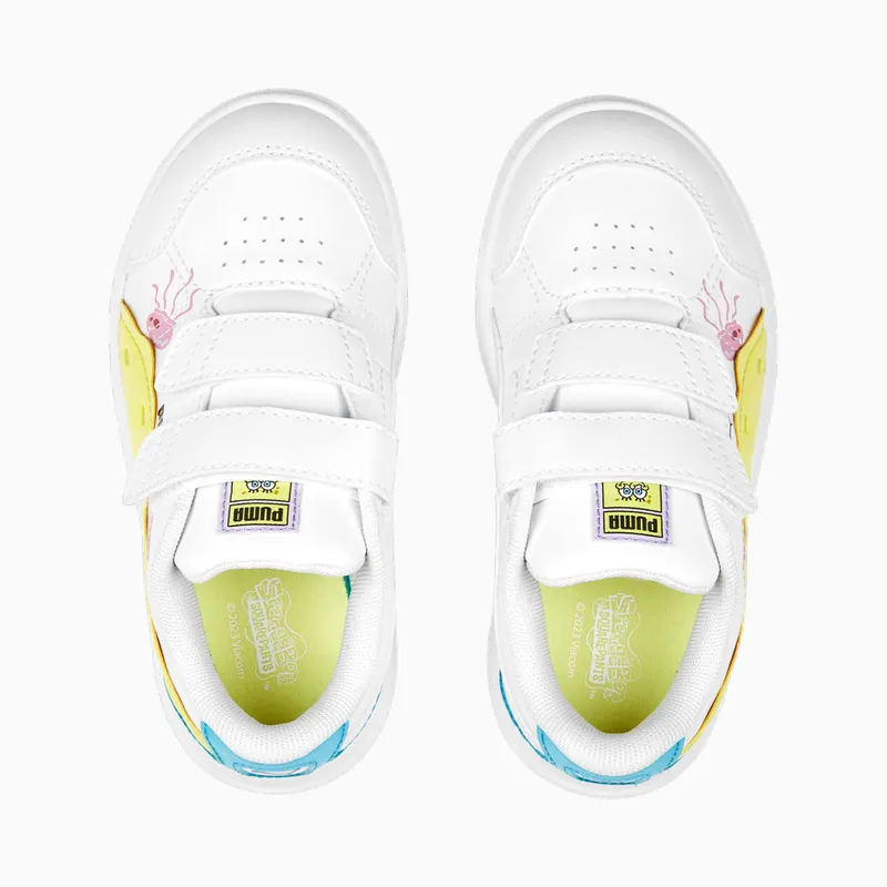 Puma x SPONGEBOB Evolve Court Wit/Blauw/Roze (390870-01)